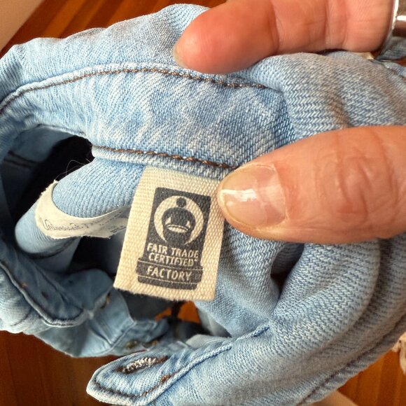 Denim Romper - Picture 6 of 6